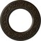 Ekena Millwork Blackthorn Medallion (Canopies up to 7 1/2"), 13 3/8"OD x 7 1/2"ID x 3/4"P, Stone Hearth Crackle CM13BLSHC - alternate 1